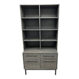 Arhaus Sullivan Single Bookcase With File Base, Two Piece. Original Price: $3,700