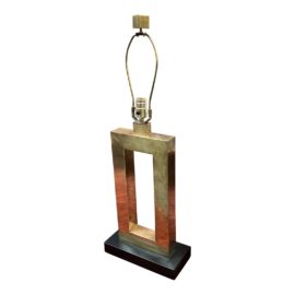 Robert Abbey Natural Brass Donut Table Lamp. Original Price: $936