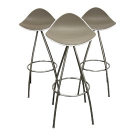 Design Within Reach Onda Bar Stools, Set of Three. Original Price: $1,635