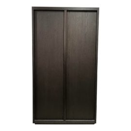 Restoration Hardware Bezier Panel Double-Door Cabinet. Original Price: $5,985