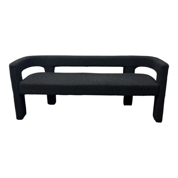 CB2 Stature Black Bench - Thumbnail 3