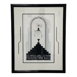 1986 Oakland "4th Annual Art Deco Preservation Ball" Print Edition 90/100