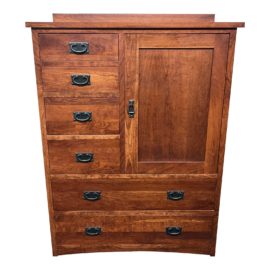 Bentwood Mission Style Gentlemen's Chest