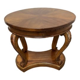 Bernhardt Oval Traditional Side Table