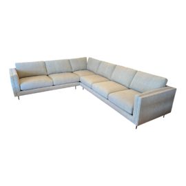 NEW Furniture Envy Custom Holden Expansive Two Piece Sectional. Original Price: $7,150