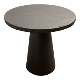 NEW Crate & Barrel Willy Pedestal Bistro Table. Original Price: $1,000