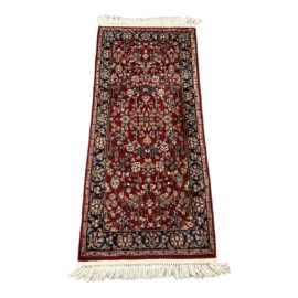 Hand Knotted Persian Wool Runner - 2′4″ × 5′3″