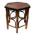 Vintage Rattan Side Table