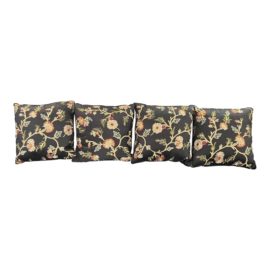 Pearson Custom Embroidered Decor Pillows, Set of Four. Original Price: $700