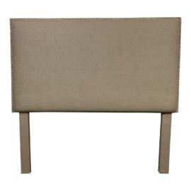 Rl Studio Queen Custom Linen Taupe Headboard