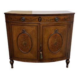 Vintage Adams Style Handpainted Commode