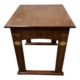 Stickley Harvey Ellis Occasional Table + Inlays