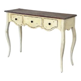 Three Hands French Country Style Console Table