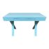 Contemporary Turquoise Writing Desk