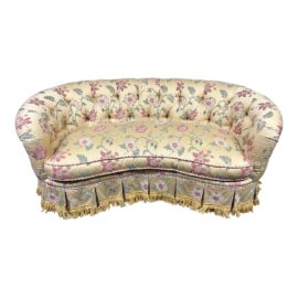 Thomas Bartlett Custom Curved Regency Sofa