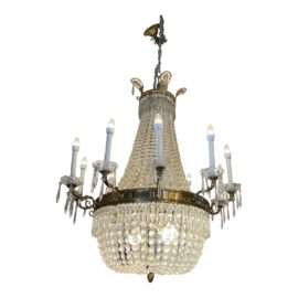 Italian Crystal Chandelier