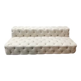 Restoration Hardware Soho Armless Sofa. Original Price: $5,195