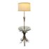 Vintage Brass Wheat Sheath Lamp Table