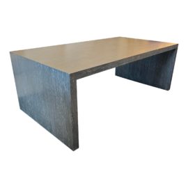 Berman Rosetti Gray Cerused Coffee Table