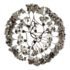 Curtis Jere Large Round Raindrops Metal Wall Sculpture. Original Price: $3,250