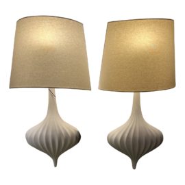 Jonathan Adler Ceramic Wall Sconces, a Pair. Original Price: $800
