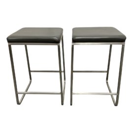 Room & Board Collins Counter Stools, a Pair. Original Price: $878