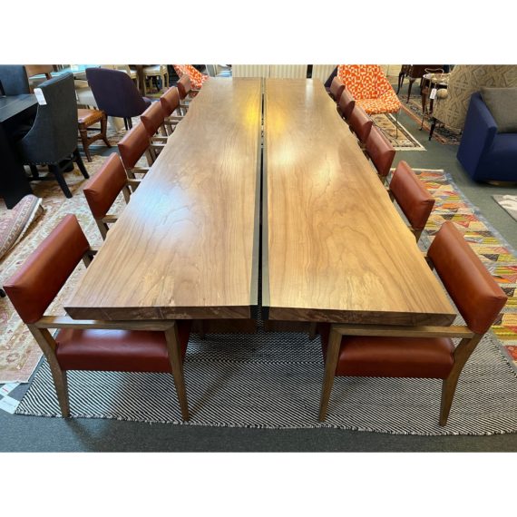 thomas-sellars-custom-two-piece-claro-walnut-dining-table-console-2192