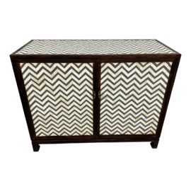 Brownstone Tangier Herringbone Accent Chest. Original Price: $1,848