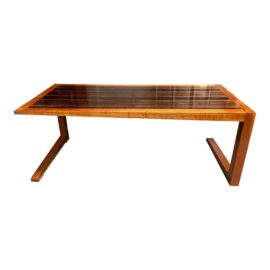 Custom Design Ebony + Cherry Desk. Original Price: $1,850