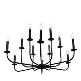Arteriors Breck 12 Light Chandelier. Original Price: $2,405