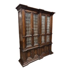 1960's Heritage Two-Piece Display Cabinet