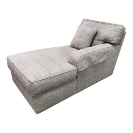 Ethan Allen Upholstered Right Arm Chaise Lounge