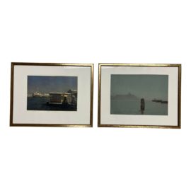 Venice Paolo Smali & Sabbioni Prints, a Pair