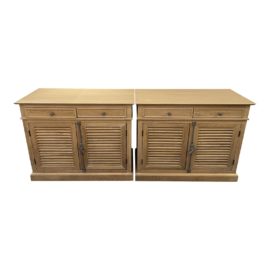 Brownstone Belmont Bedside Tables, a Pair. Original Price: $3,090