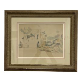 Vintage Paul Cezanne Custom Framed Hogan Waterhouse London Print