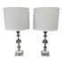 Z Gallerie Caprise Glass Orb Table Lamps. Original Price: $338