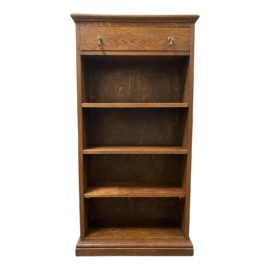 Vintage English Oak Bookshelf. Original Price: $850