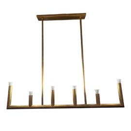 Regina & Andrew Wolfe Linear Chandelier. Original Price: $1,125