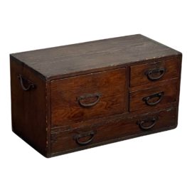 Antique Japanese Small Tansu