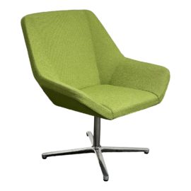 Keilhauer Furniture Cahoots Relax Chair on 4-Star Pedestal 9021. Original Price: $1,956