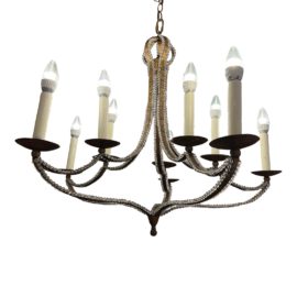 Iatesta Studio Lorraine 10 Light Chandelier. Original Price: $5,320