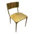 Cb2 Oro Gold Indoor/Outdoor Side Chair. Original Price: $330