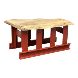Authentic Golden Gate Bridge Furniture Coffee Table. Original Price: $9,800