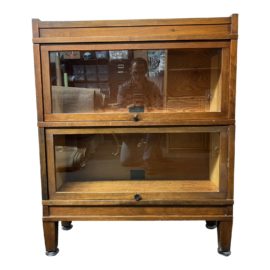 Antique Globe-Wernicke Four Piece Barrister Cabinet