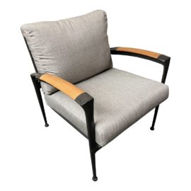 Veneman Furniture Silver Pinnacle Outdoor Armchair. Original Price: $1,460