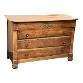 19th Century Antique French 4 Drawer Commode