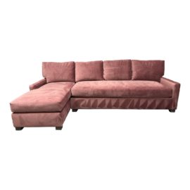 Lee Industries Sectional Sleeper Sofa With Chaise