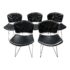Vintage Harry Bertoia Side Chairs by Knoll, Set of 5