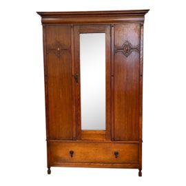 Ray & Miles Liverpool Antique Three Piece Mirrored Armoire