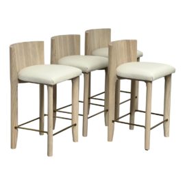 Delancey Counter Stools, Set of Four. Original Price: $3,025